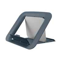 Leitz Ergo Cosy laptopstandaard fluweel grijs 64260089 226571