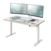 Leitz Ergo elektrisch zit-sta bureau 120 x 70 cm wit 243785 - 1