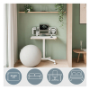 Leitz Ergo mobiel zit-sta bureau wit 80 x 60 cm 65360001 202548 - 7