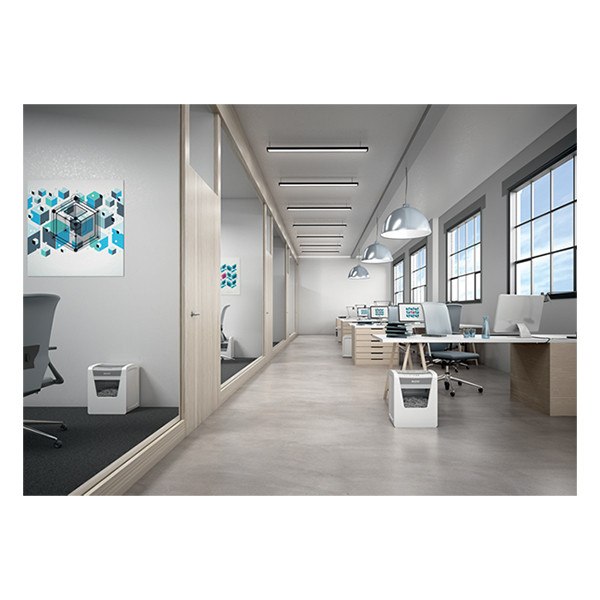 Leitz IQ Office wit papierversnipperaar microsnippers 80020000 226115 - 5