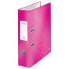 Ordner A4 | karton | roze metallic | 80 mm | Leitz 180° WOW