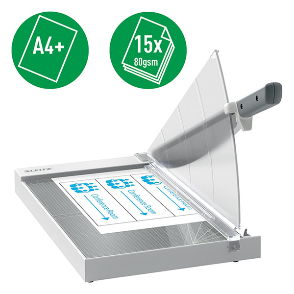 Leitz Precision Office guillotine snijmachine 15 vel (A4+) 90210000 226580 - 2