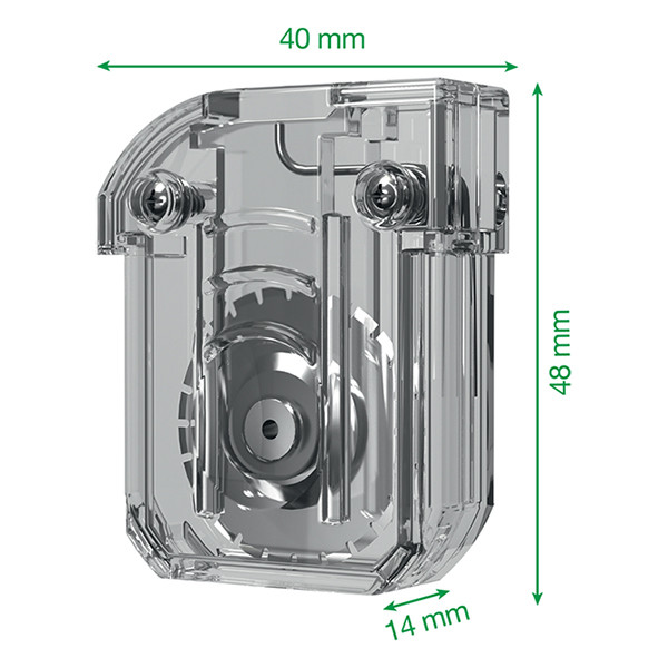 Leitz Precision vervangmes 'perforation' voor Office rolsnijmachine (2 stuks) 90330000 226592 - 4