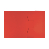 Leitz Recycle kartonnen 3-klepsmap A4 rood 39060025 227553