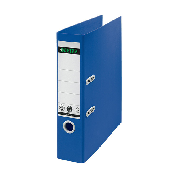 Leitz Recycle ordner A4 papier maché blauw 80 mm 10180035 227546 - 1