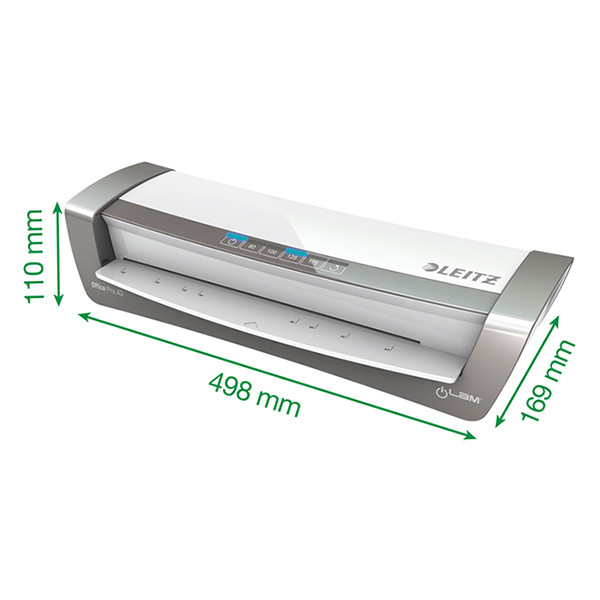 Leitz iLAM A3 lamineerapparaat Office Pro zilver 75180084 226104 - 4