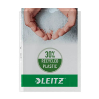 Leitz premium showtas transparant A4 4-gaats 130 micron (100 stuks) 47800003 211488