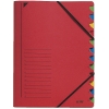 Leitz sorteermap rood (12 tabs) 39120025 202862