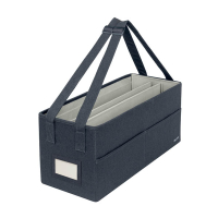 Leitz stoffen opbergtas grijs (L) SE001134