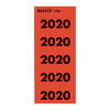 Leitz zelfklevende jaartal etiketten 2020 (100 stuks) 14200025 226130