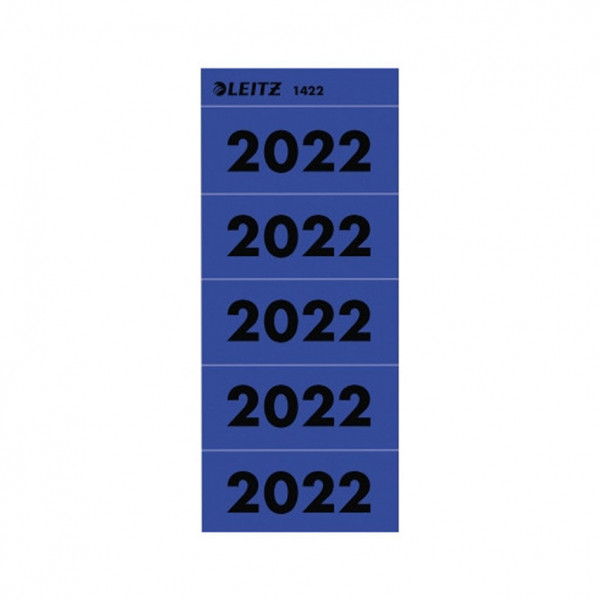 Leitz zelfklevende jaartal etiketten 2022 (100 stuks) 14220035 226567 - 1