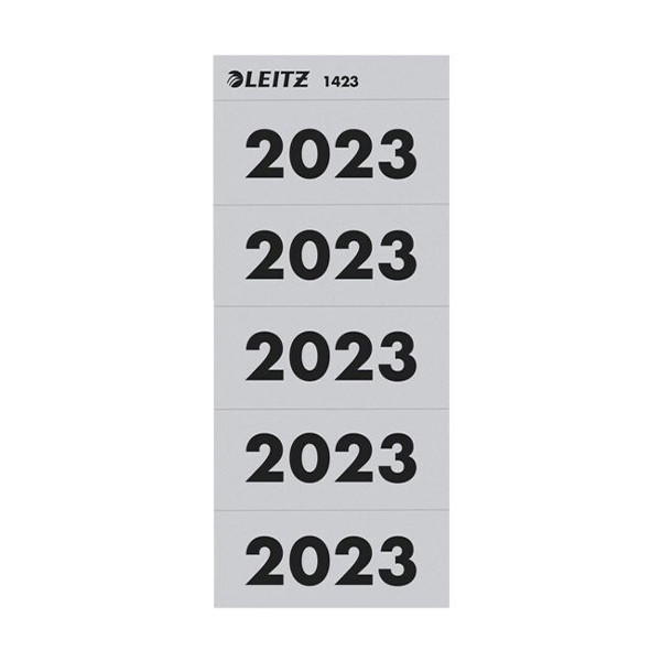 Leitz zelfklevende jaartal etiketten 2023 (100 stuks) 14230085 226595 - 1