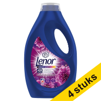 Aanbieding: 4x Lenor Amethist & Bloemenboeket wasmiddel vloeibaar 900 ml (20 wasbeurten)