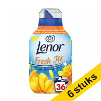 Aanbieding: 6x Lenor Fresh Air Outdoorable Stralende Zon wasverzachter 504 ml (36 wasbeurten)
