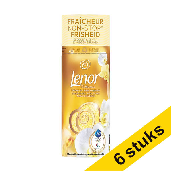 Aanbieding: 6x Lenor Geurbooster Geurparels Gouden Orchidee (165 gram) SLE00499 - 1