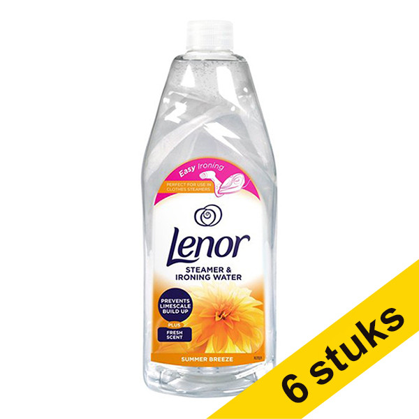 Lenor Aanbieding: 6x Lenor Summer Breeze strijkwater (1 liter)  SLE00361 - 1