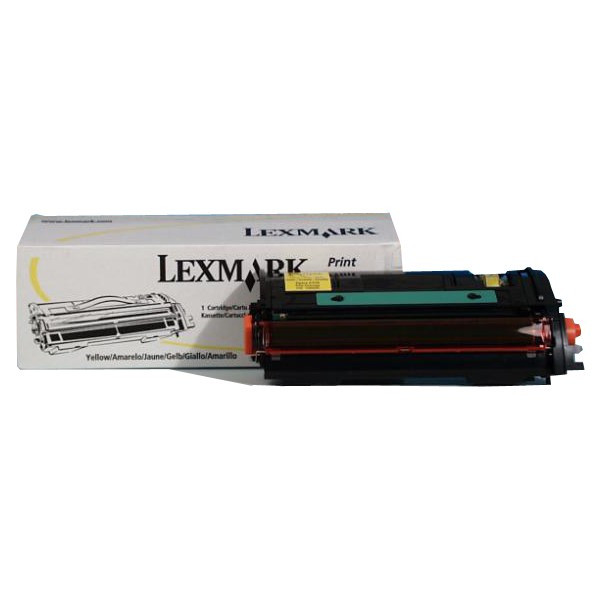 Lexmark 10E0042 toner geel (origineel) 10E0042 034150 - 1