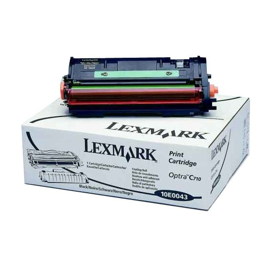 Lexmark 10E0043 toner zwart (origineel) 10E0043 034155 - 1