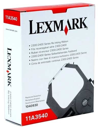 Lexmark 11A3540 inktlint zwart (origineel) 11A3540 040400 - 1