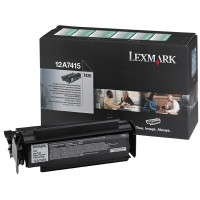 Lexmark 12A7415 toner zwart hoge capaciteit (origineel) 12A7415 034110