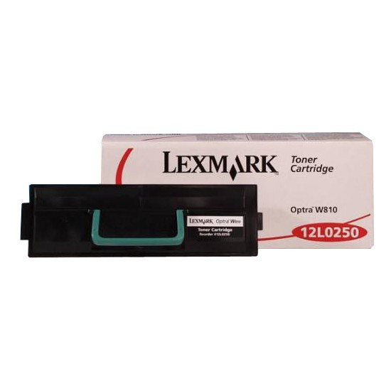 Lexmark 12L0250 toner zwart (origineel) 12L0250 034210 - 1