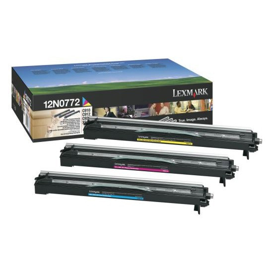 Lexmark 12N0772 photodeveloper kit kleur (origineel) 12N0772 034625 - 1