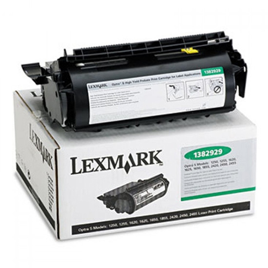 Lexmark 1382929 etiketten toner hoge capaciteit (origineel) 1382929 037584 - 1