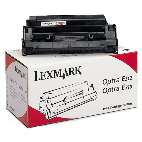 Lexmark 13T0101 toner zwart hoge capaciteit (origineel) 13T0101 034205 - 1