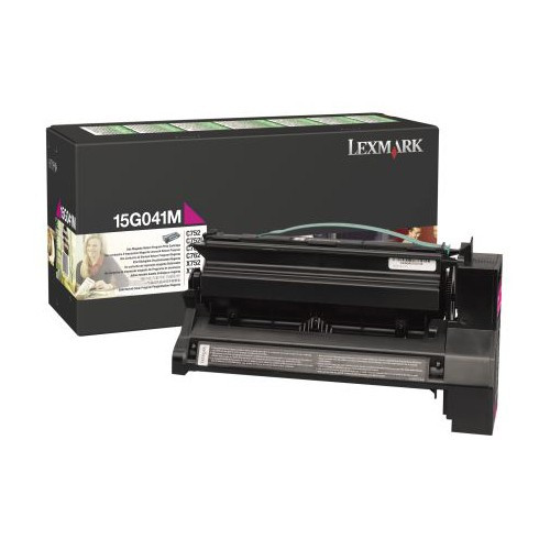 Lexmark 15G041M toner magenta (origineel) 15G041M 034525 - 1