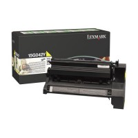 Lexmark 15G042Y toner geel hoge capaciteit (origineel) 15G042Y 034550