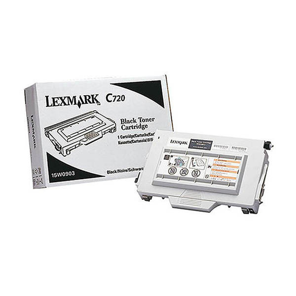 Lexmark 15W0903 toner zwart (origineel) 15W0903 034475 - 1