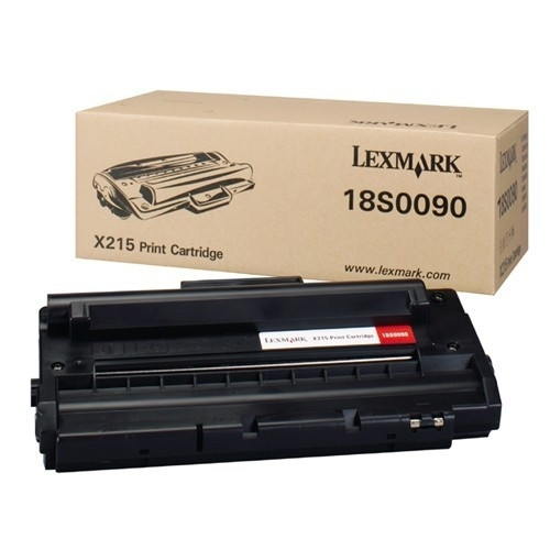 Lexmark 18S0090 toner zwart (origineel) 18S0090 901640 - 1