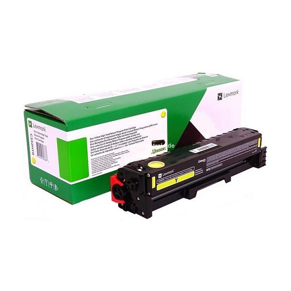 Lexmark 20N2HY0 toner geel hoge capaciteit (origineel) 20N2HY0 038010 - 1