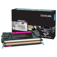 Lexmark 24B5580 toner magenta hoge capaciteit (origineel) 24B5580 037590