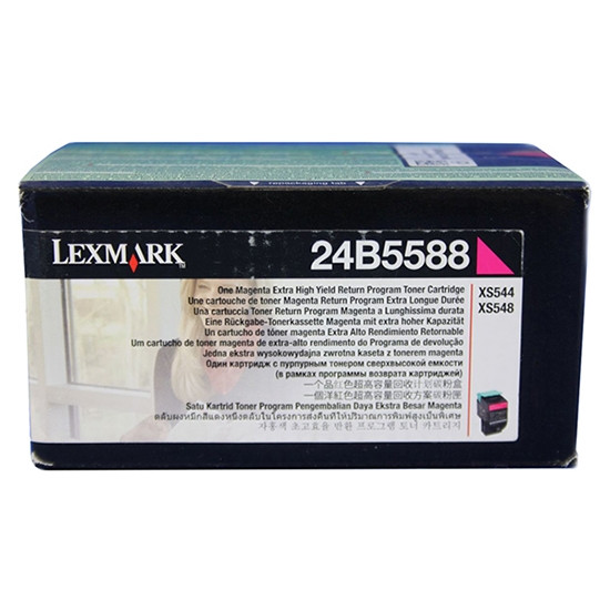 Lexmark 24B5588 toner magenta (origineel) 24B5588 037400 - 1