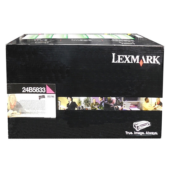 Lexmark 24B5833 toner magenta (origineel) 24B5833 037410 - 1
