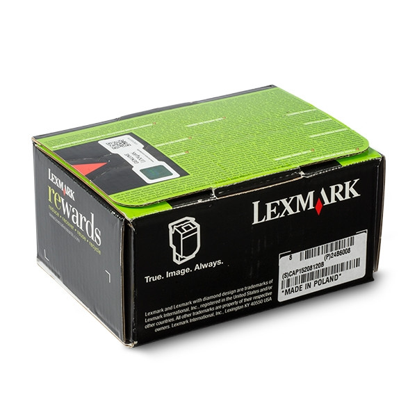 Lexmark 24B6008 toner cyaan (origineel) 24B6008 037446 - 1