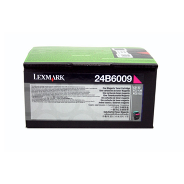 Lexmark 24B6009 toner magenta (origineel) 24B6009 037448 - 1