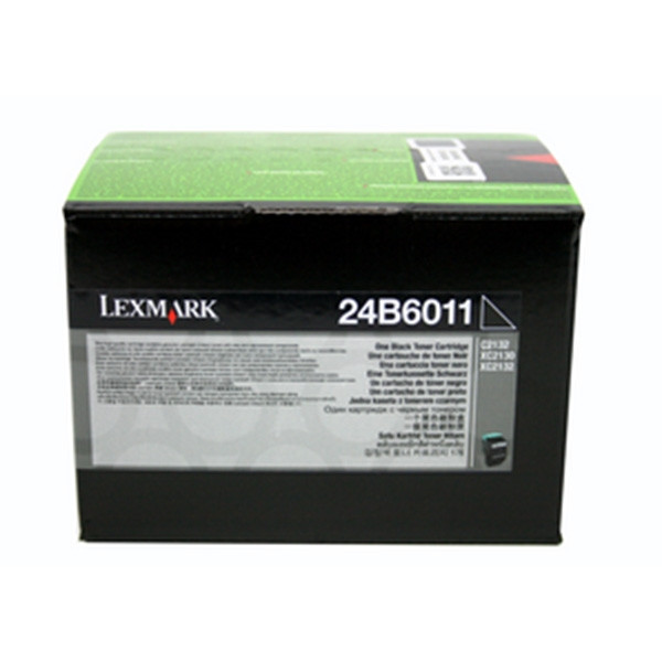 Lexmark 24B6011 toner zwart (origineel) 24B6011 037444 - 1