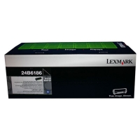 Lexmark 24B6186 toner zwart (origineel) 24B6186 037714