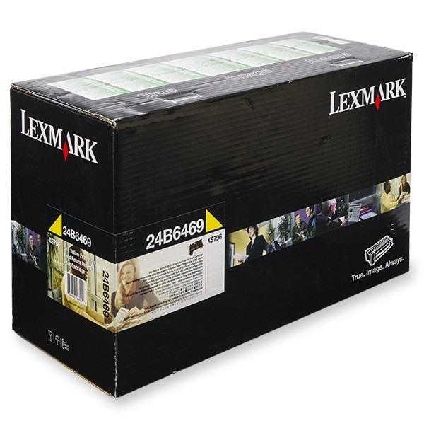 Lexmark 24B6469 toner geel (origineel) 24B6469 037726 - 1
