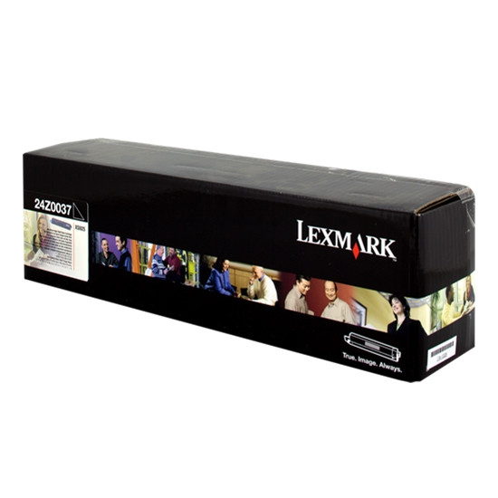 Lexmark 24Z0037 toner zwart (origineel) 24Z0037 037706 - 1
