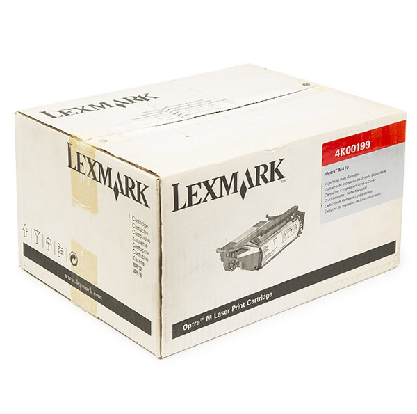 Lexmark 4K00199 toner zwart hoge capaciteit (origineel) 4K00199 034082 - 1