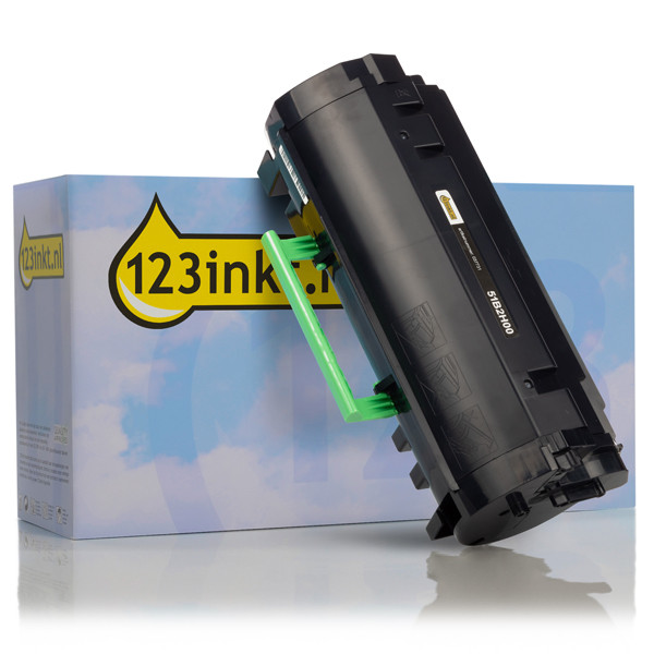 Lexmark 51B2H00 toner zwart hoge capaciteit (123inkt huismerk) 51B2H00C 037731 - 1