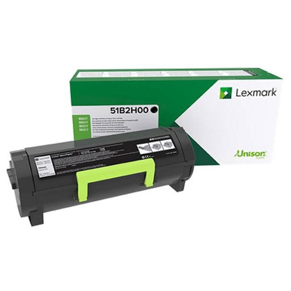 Lexmark 51B2X00 toner zwart extra hoge capaciteit (origineel) 51B2X00 037732 - 1