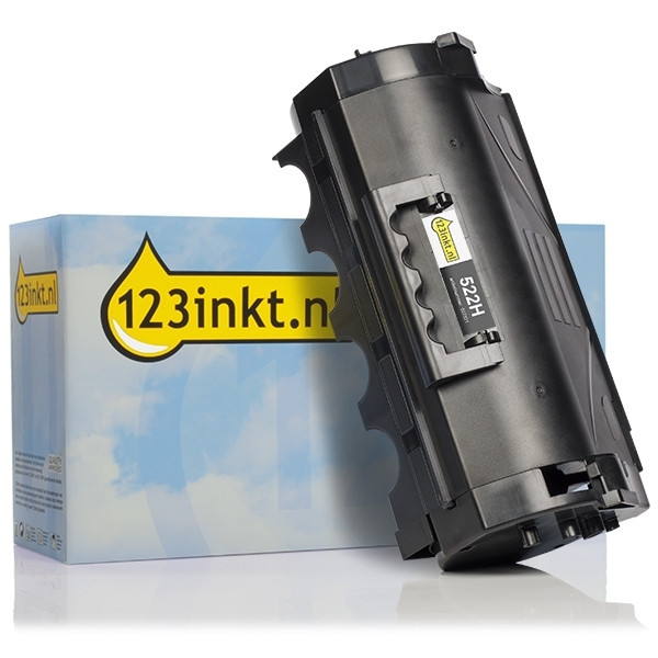 Lexmark 522H (52D2H00) toner zwart hoge capaciteit (123inkt huismerk) 52D2H00C 037321 - 1