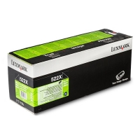 Lexmark 522X (52D2X00) toner zwart extra hoge capaciteit (origineel) 52D2X00 901317