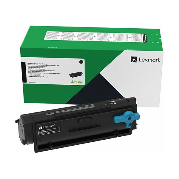 Lexmark 55B2000 toner zwart (origineel) 55B2000 038040 - 1