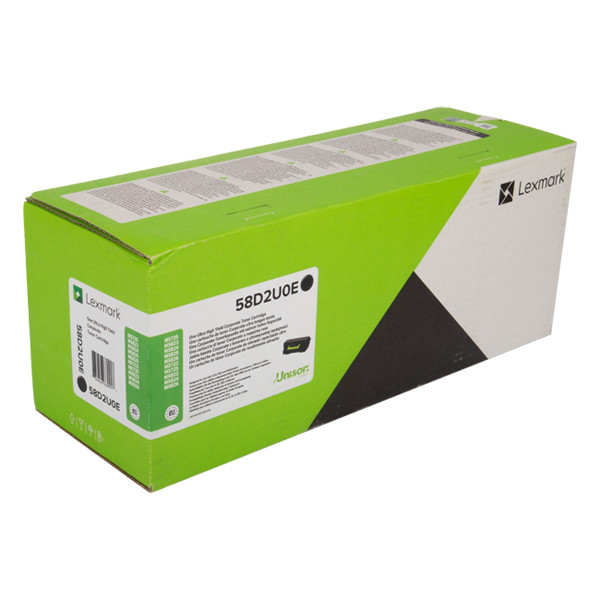 Lexmark 58D2U00 toner zwart extreem hoge capaciteit (origineel) 037874 - 1