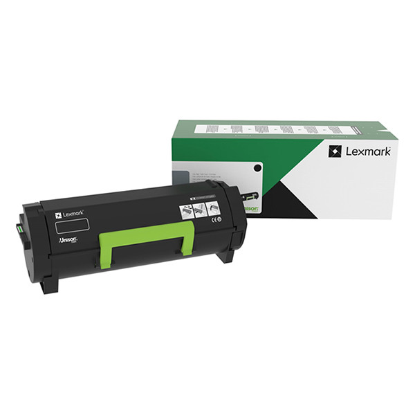 Lexmark 66S2H00 toner zwart hoge capaciteit (origineel) 66S2H00 038216 - 1